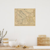 L'Empire Romain d'Orient, Roye des Ostrogoths Poster (Keuken)