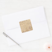 L'Empre de Charlemagne de 768 a 814 Vierkante Sticker (Envelop)
