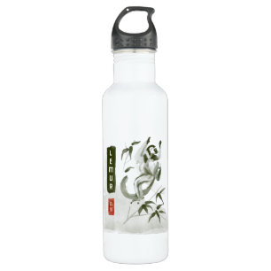 LEMUR 狐 Japanse stijl sumi-e Waterfles