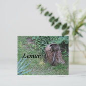 Lemur # 1 briefkaart (Staand voorkant)