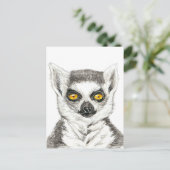Lemur Briefkaart (Staand voorkant)