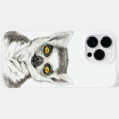 Lemur Case-Mate iPhone Case (Achterkant (horizontaal))