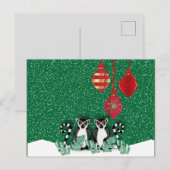 LEMUR CHRISTMAS BRIEFKAART (Voorkant / Achterkant)