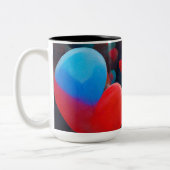 Lemur Coffee-Mok Tweekleurige Koffiemok (Links)