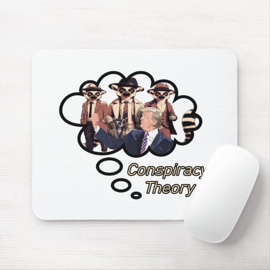 Lemur-complottheorie Muismat (Met muis)