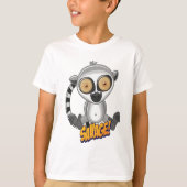 Lemur Cute Kawaii Cartoon T-shirt (Voorkant)