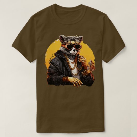 Lemur Design T-shirt (Design voorkant)