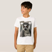 Lemur Face Youth T-Shirt (Voorkant volledig)