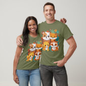 Lemur Family Fun: T-shirt ontwerp (Unisex)