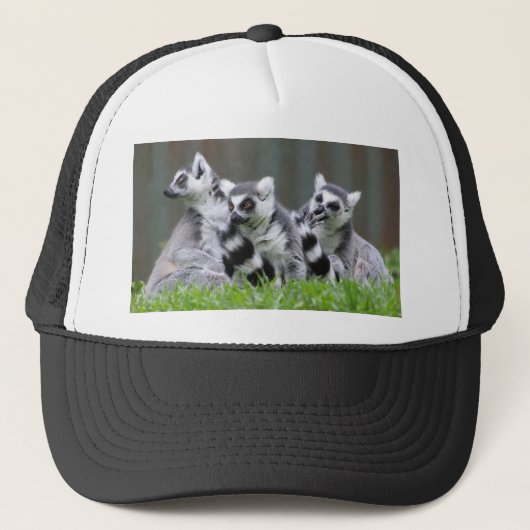 Lemur Gifts en T - shirts Trucker Pet (Voorkant)