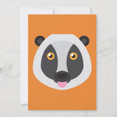 Lemur Invitation Kaart (Voorkant)