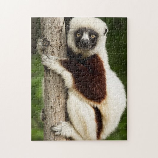 LEMUR JIGSAW PUZZZLE LEGPUZZEL (Verticaal)