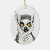 Lemur Keramisch Ornament (Rechts)