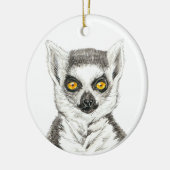 Lemur Keramisch Ornament (Links)