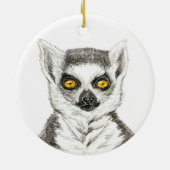 Lemur Keramisch Ornament (Achterkant)