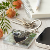 Lemur knuffelt een boom sleutelhanger (Voorkant Rechts)