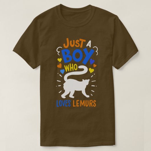 Lemur Lemur Lover T-shirt (Design voorkant)