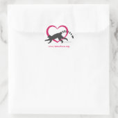 Lemur Love Classic Logo sticker (Tas)