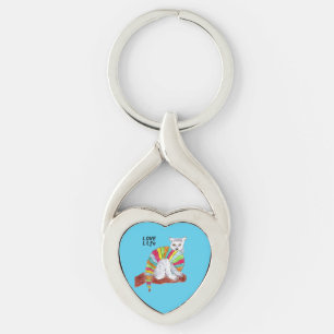 Lemur Love life Sleutelhanger