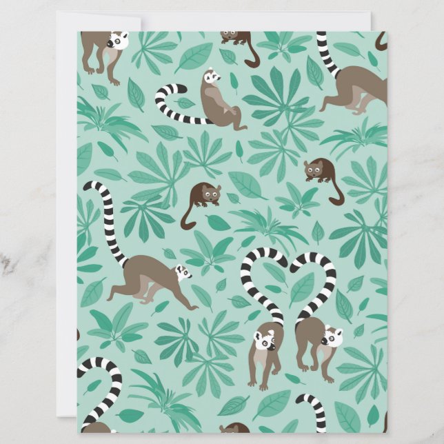Lemur love mint leaves (Voorkant)