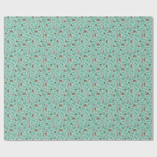 Lemur love mint leaves cadeaupapier