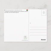 Lemur, Madagaskar Reisansichtkaart Briefkaart (Achterkant)