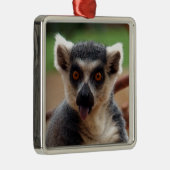 Lemur Metalen Ornament (Rechts)