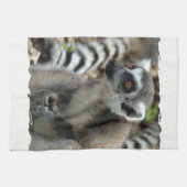 Lemur Monkey Kitchen Towel Theedoek (Horizontaal)