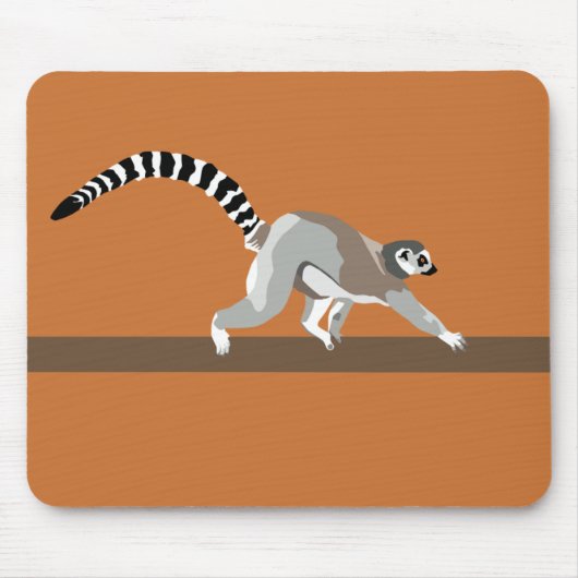 Lemur Mousepad Muismat (Voorkant)