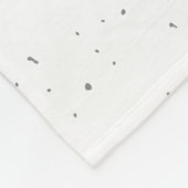 Lemur | Muziekoverloop Fleece Deken (Hoek)