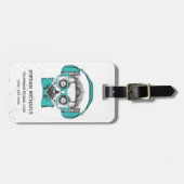 Lemur | Muziekoverloop | Jouw namen toevoegen Bagagelabel (Voorkant horizontaal)