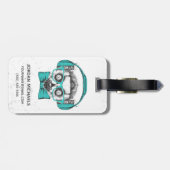 Lemur | Muziekoverloop | Jouw namen toevoegen Bagagelabel (Achterkant horizontaal)