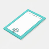 Lemur | Muziekoverloop | Jouw namen toevoegen Post-it® Notes (Schuin)