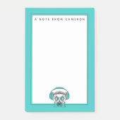 Lemur | Muziekoverloop | Jouw namen toevoegen Post-it® Notes (Voorkant)