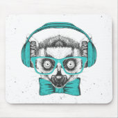 Lemur | Muziekoverloop Muismat (Voorkant)