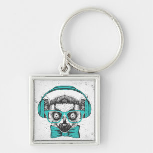 Lemur   Muziekoverloop Sleutelhanger