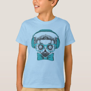 Lemur Muziekoverloop T-shirt