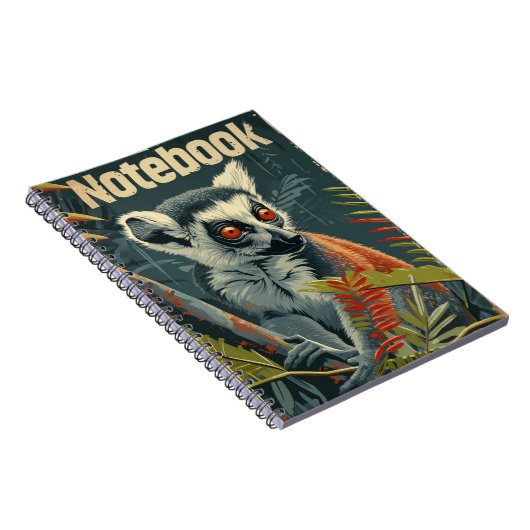 Lemur  notitieboek (Rechterzijde)