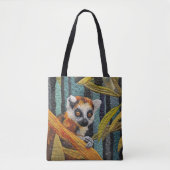 Lemur Oerwoud Dierenvriend Tote Bag (Voorkant)