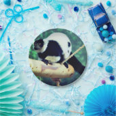 Lemur Papieren Bordje (Feest)