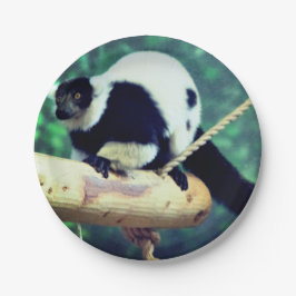 Lemur Papieren Bordje