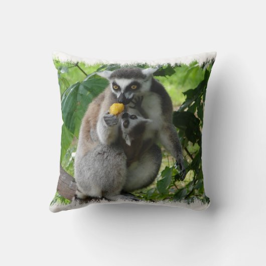 Lemur Pillow Kussen (Achterkant)