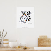 Lemur - poster (Keuken)