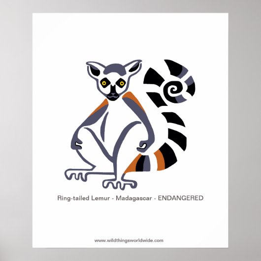 Lemur - poster (Voorkant)