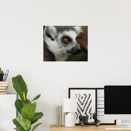 Lemur Poster (Thuiskantoor)