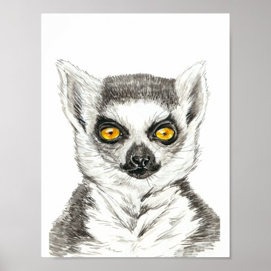 Lemur Poster (Voorkant)