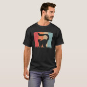 Lemur Retro Lemuroidea Antiek T-shirt (Voorkant volledig)