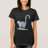 Lemur   Ring Tailed Cute Primate T-shirt (Voorkant)