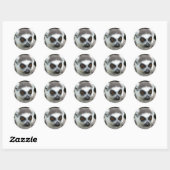 Lemur Ronde Sticker (Vel)