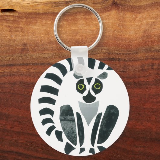 Lemur Sleutelhanger (Voorkant)